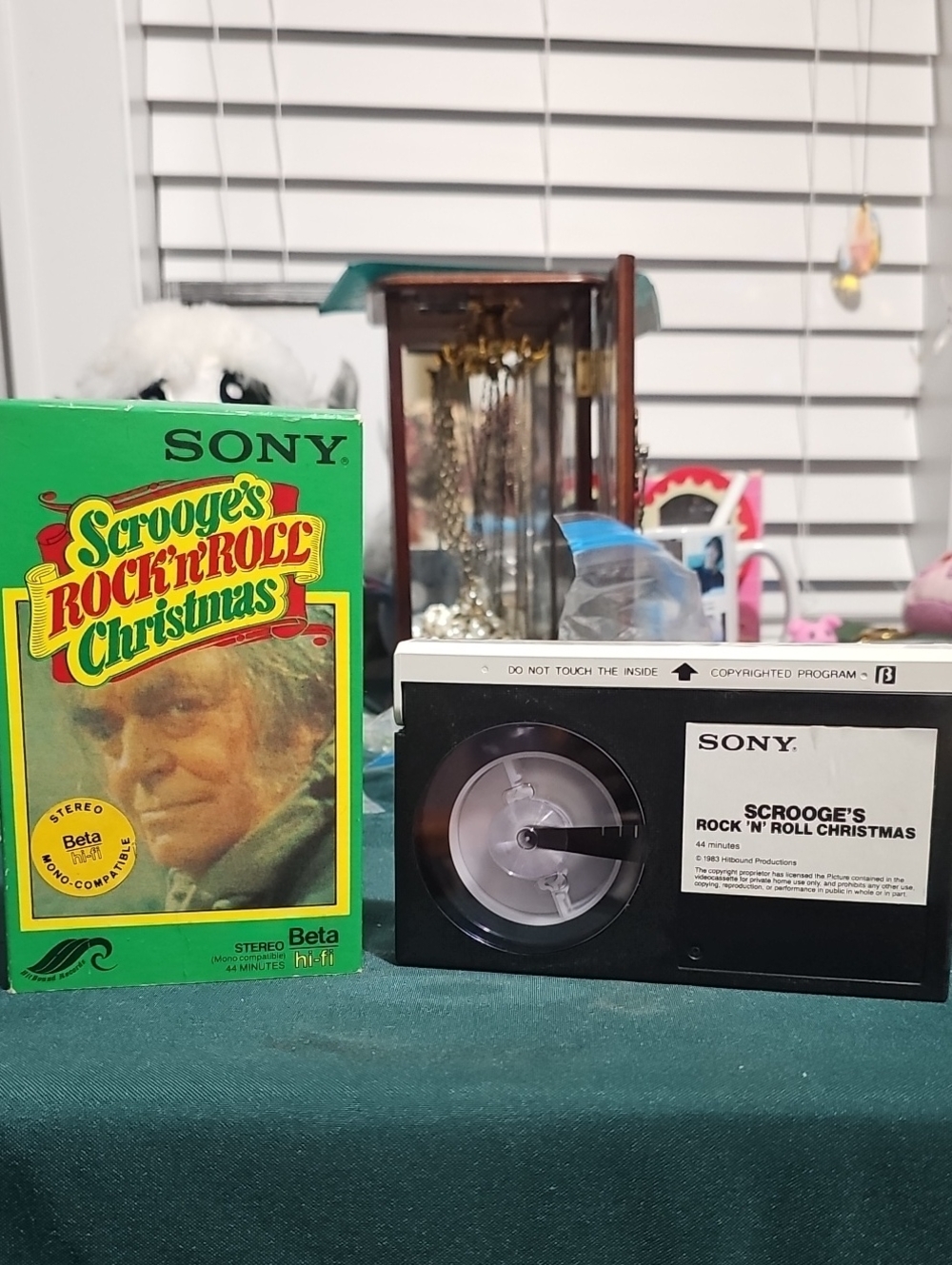 Sony Scrooge's Rock 'N' Roll Christmas Beta Tape - VHS